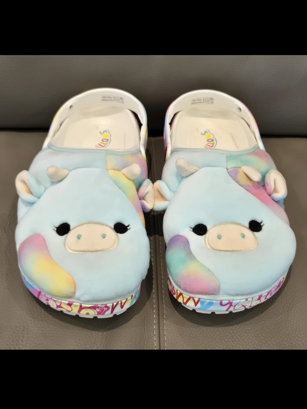 Crocs Squishmallows Pastel Cow Classic Clog Men's 10 / Women 12 New Without Tags